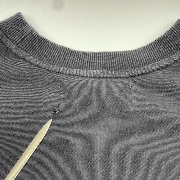 Darc Sport Wolves Black Skeleton Shirt Adult Medium Death Rose Oversized Tee - Picture 10 of 10